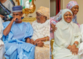 President Buhari with his family members