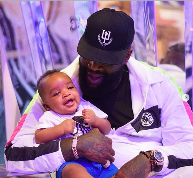 Adorable photos of Rick Ross, his girlfriend and their children