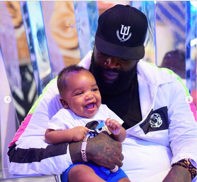 Adorable photos of Rick Ross, his girlfriend and their children