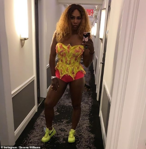 Serena William takes the stage at Met Gala 2019 in skimpy outfit