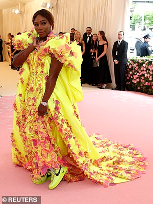 Serena William takes the stage at Met Gala 2019 in skimpy outfit