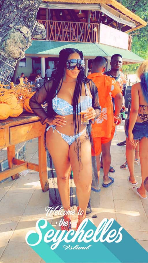 Ex BBN housemate, Eriata Ese, shows off her hot bod in sexy bikini photos