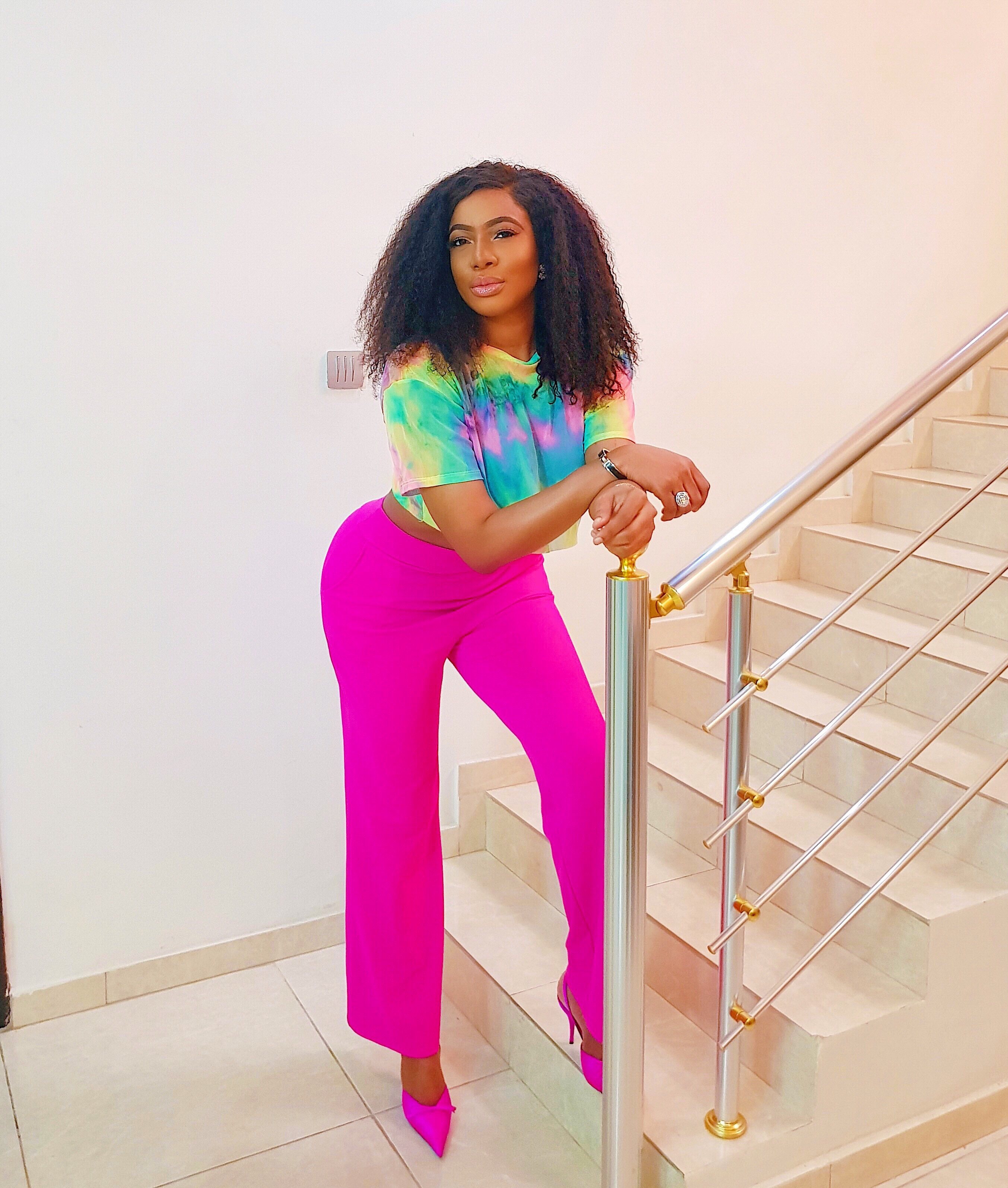 Chike Ike shows off her curves in new photos