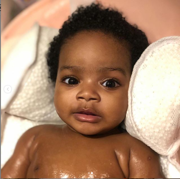 Kenneth Omeruo shares beautiful photos of his daughter, Chairein Omeruo