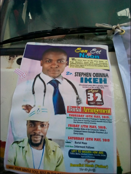 Medical doctor who died while doing his youth service in the north is laid to rest