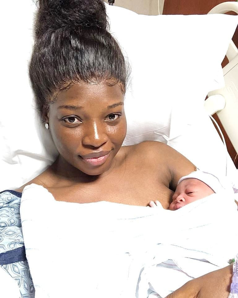 Actor Daniel K Daniel shares first photos of his wife and their new born son