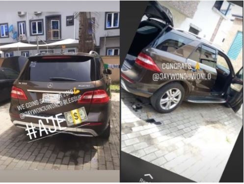Photos: Jaywon gifts himself a Mercedes Benz ML350 to celebrate his birthday