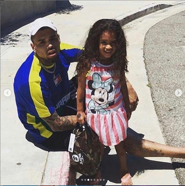 Chris Brown shares cute photos of his daughter to celebrate her 5th birthday