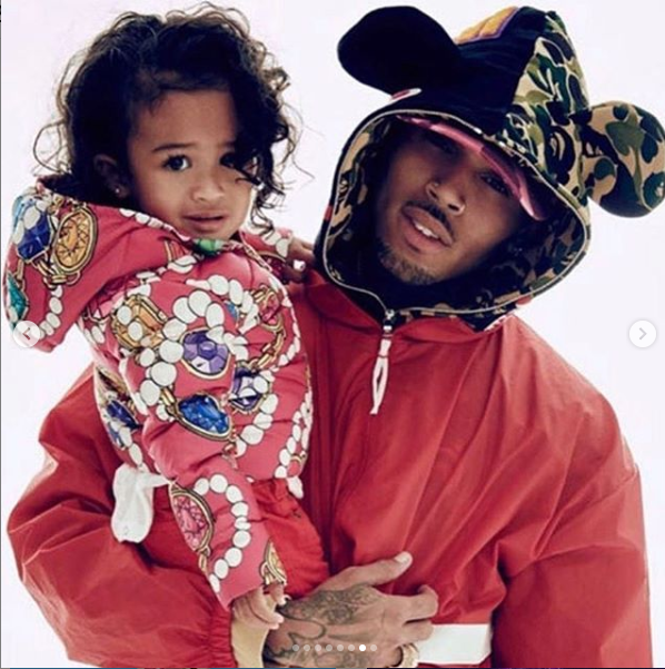 Chris Brown shares cute photos of his daughter to celebrate her 5th birthday