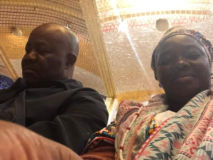 Photos: Former Akwa Ibom Governor, Godswill Akpabio and wife undertake 