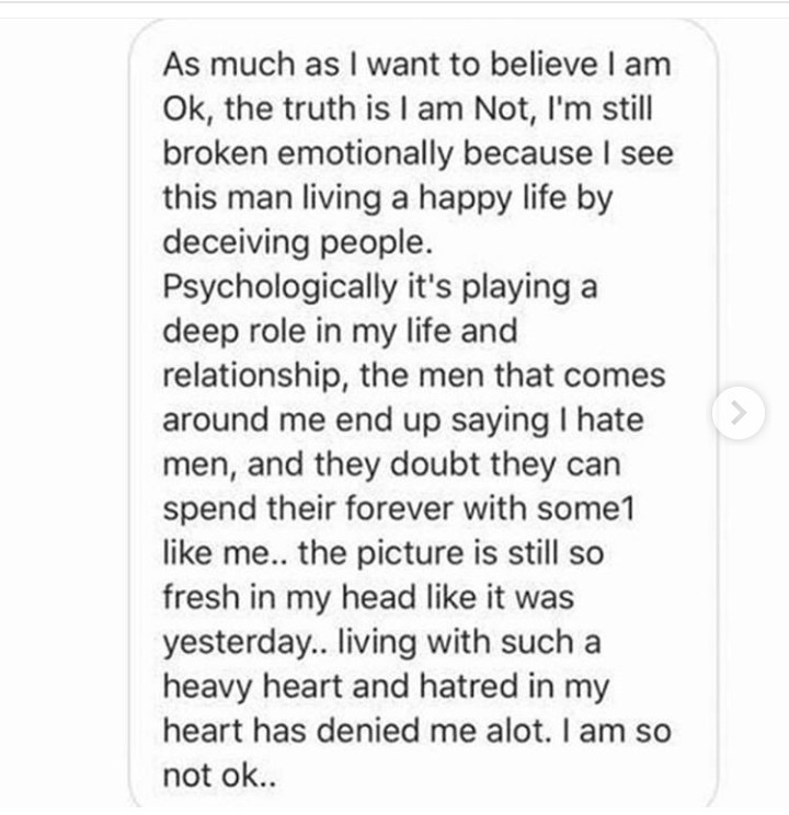 Timi Dakolo shares heartbreaking message he received from a woman who lost her virginity to her pastor