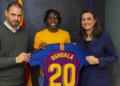 Asisat Oshoala signs 3 year deal with Barca