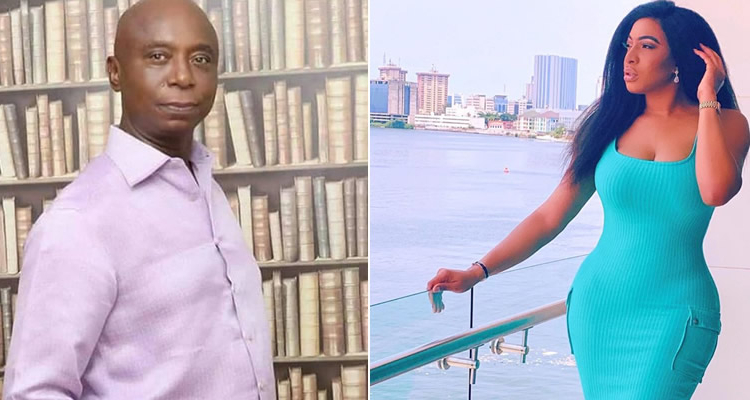 750px x 400px - Blogger accuses Actress Chika Ike of having secret 'romance' with Ned Nwoko