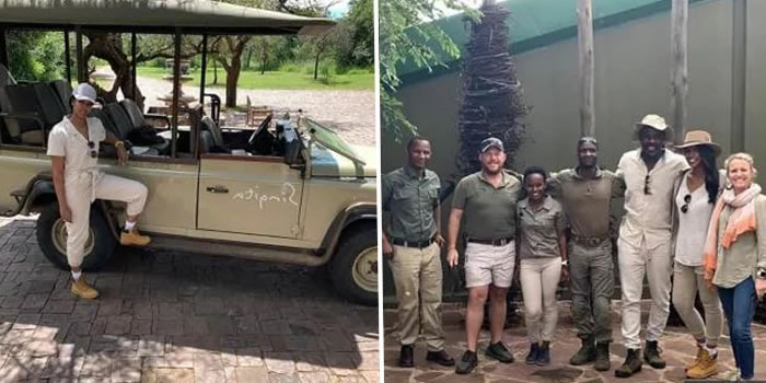 Idris Elba and his wife tour Tanzania for honeymoon