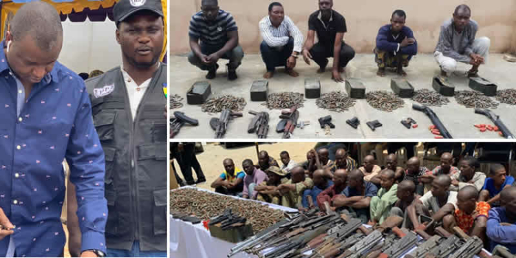 dealers smuggling thousands of rifles in Nigeria