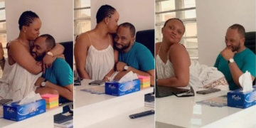 Blossom Chukwujekwu and wife get goofy on social media