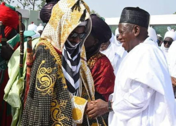 Governor Ganduje and Emir Sanusi