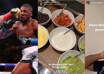 Anthony Joshua chaanges diet