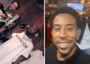 Ludacris shares video with Davido