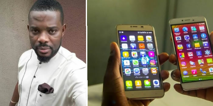 Emeka Enyiocha slams trolls advising him on phone choice