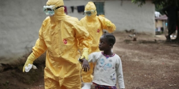Ebola doctors on duty