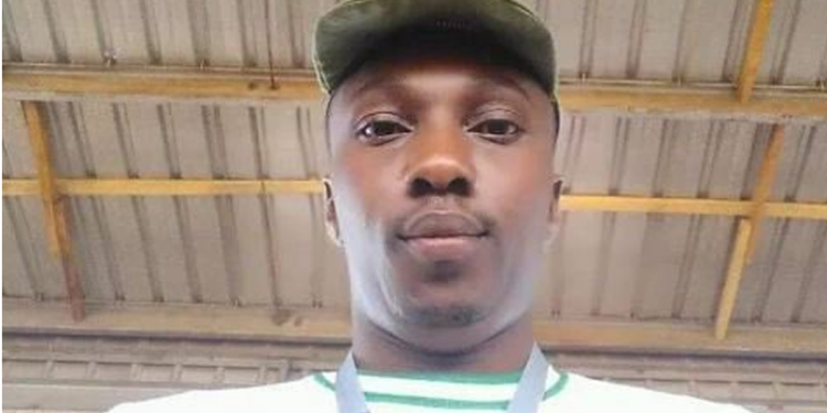 Johnson Oyilo: NYSC member who committed suicide in Ibadan.