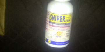 A bottle of Sniper