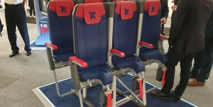 The saddle or standing seats designed for planes