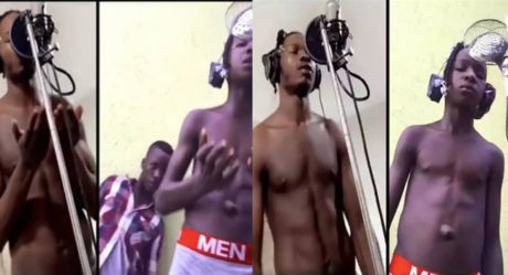 Ikorodu bois mimic Naira Marley singing his new song ‘Soapy’, Internet users react (video)