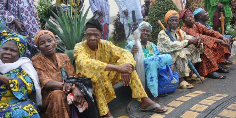 Nigerian pensioners