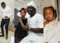 Seyi Law and daughter