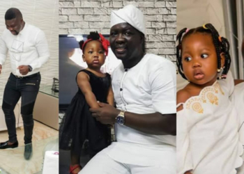 Seyi Law and daughter