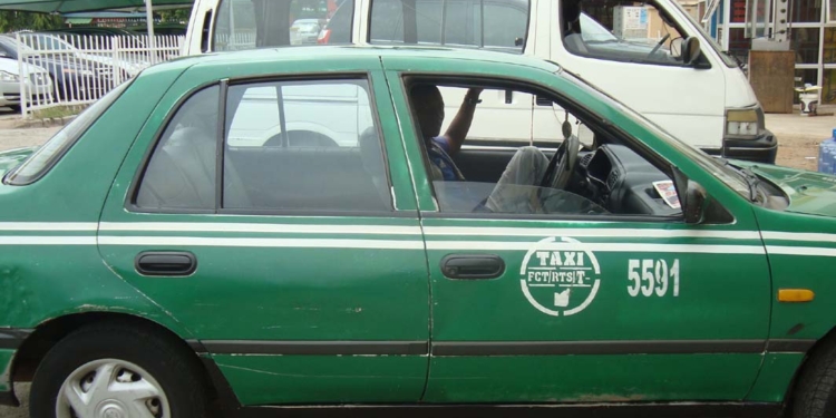 Abuja green taxi