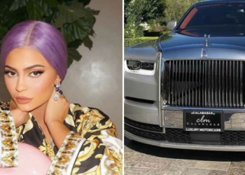 Kylie Jenner's new Rolls-Royce Phantom
