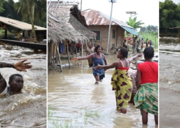 Depict pic: 3 persons drown in Flood in Jos