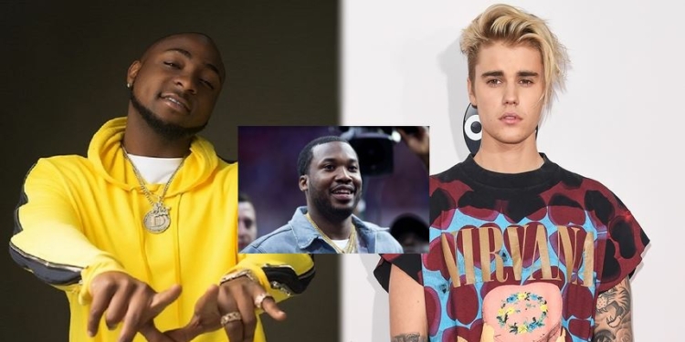 Davido Confirms Quavo, Justin Bieber, Meek Mill Are On His Forthcoming Album