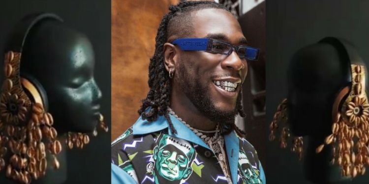 Burna Boy Gets Customised African Giant–Themed Headphone From Beats By Dre