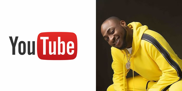 YouTube logo, Davido