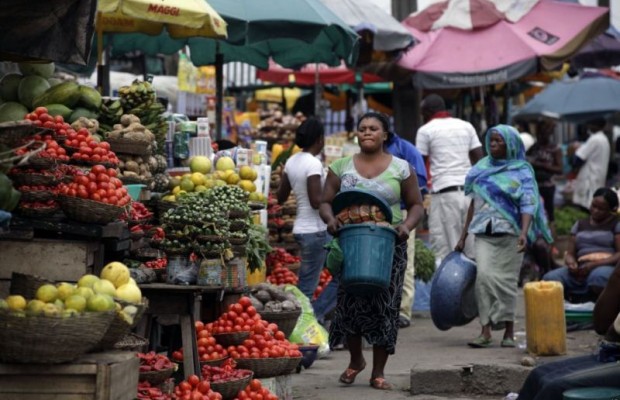 Marketwoman in Asaba