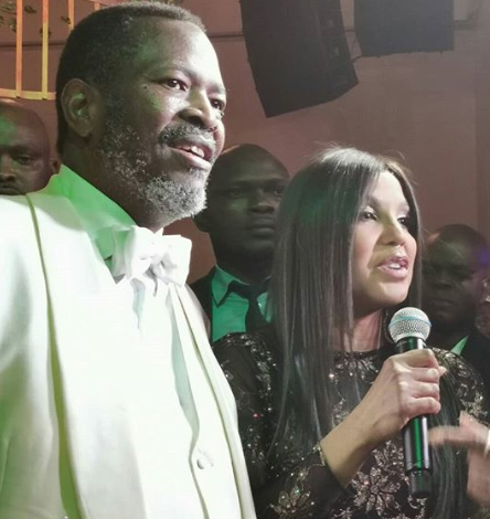 Toni Braxton in Lagos for Prince Nduka Obaigbena