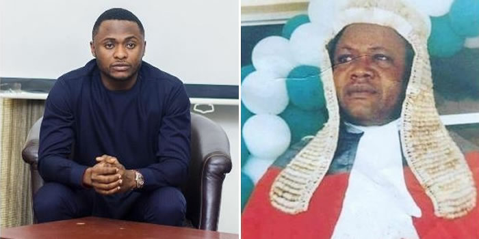 Ubi Franklin and Late Father