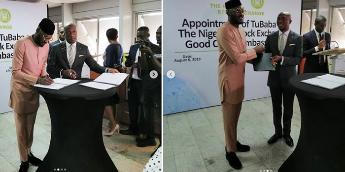 Tuface Idibia receiving ambassadorial deal from NSE