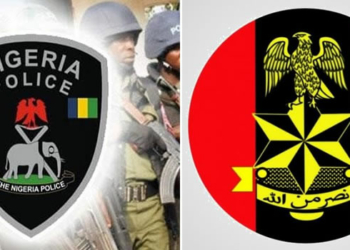 Nigerian Police and Army logo