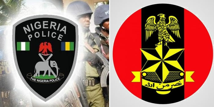 Nigerian Police and Army logo