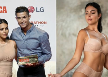 Cristiano Ronaldo and girlfriend, Georgina Rodriguez