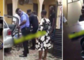 Woman faints after being flogged by a Police officer
