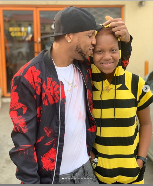 Adorable new photos of Charles Okocha and his lookalike daughter