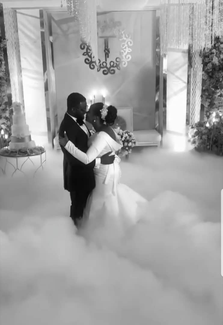 Photos from the white wedding of music producer, Tee-Y Mix