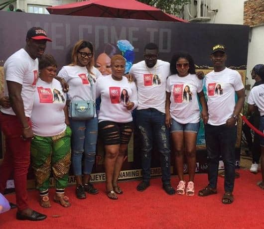 Lovely photos from Toyin Abraham's 3-in-1 naming ceremony in Lagos