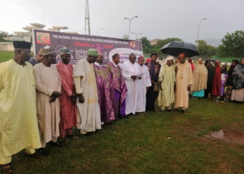 Clerics at 40 days Inter-Faith prayers for Nigeria